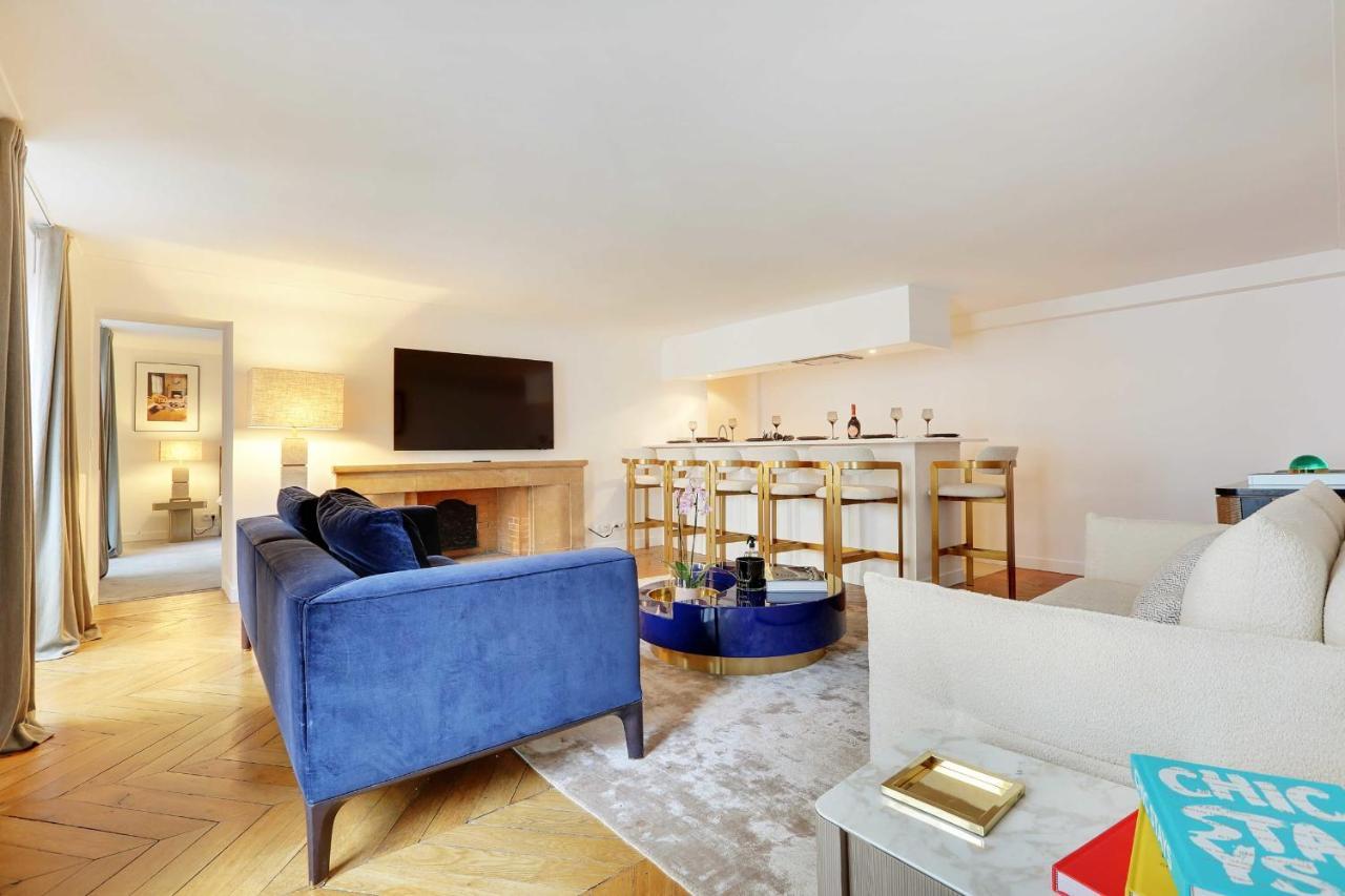 Elegant Apartment - 2Bd-6P - Avenue Montaigne Paris Exteriör bild